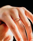 Ruby Ring 14k Solid Gold, July Birthstone Ring - Melt'm Jewelry