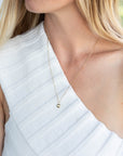 14k Gold Heart Charm or Necklace, Golden Solid Heart Charm - Melt'm Jewelry
