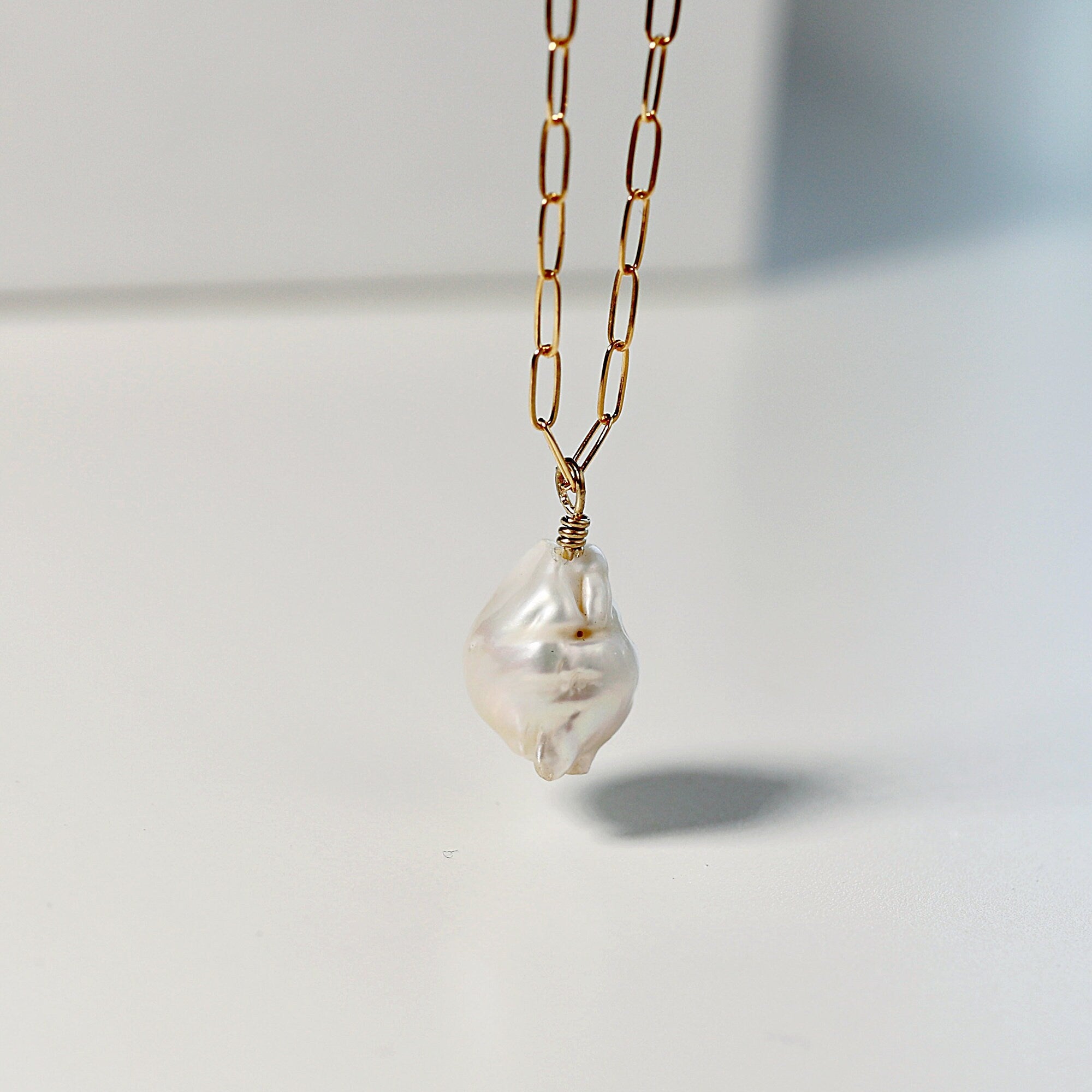 Baroque Natural Pearl Necklace