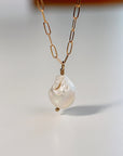 Baroque Natural Pearl Necklace