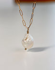 Baroque Natural Pearl Necklace - Melt'm Jewelry