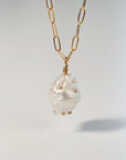 Baroque Natural Pearl Necklace - Melt'm Jewelry