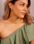 Gold Coin Disc Choker