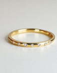 Flush Set Diamond Wedding Band - 1.5 mm - Melt'm Jewelry