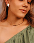 Gold Coin Disc Choker - Melt'm Jewelry