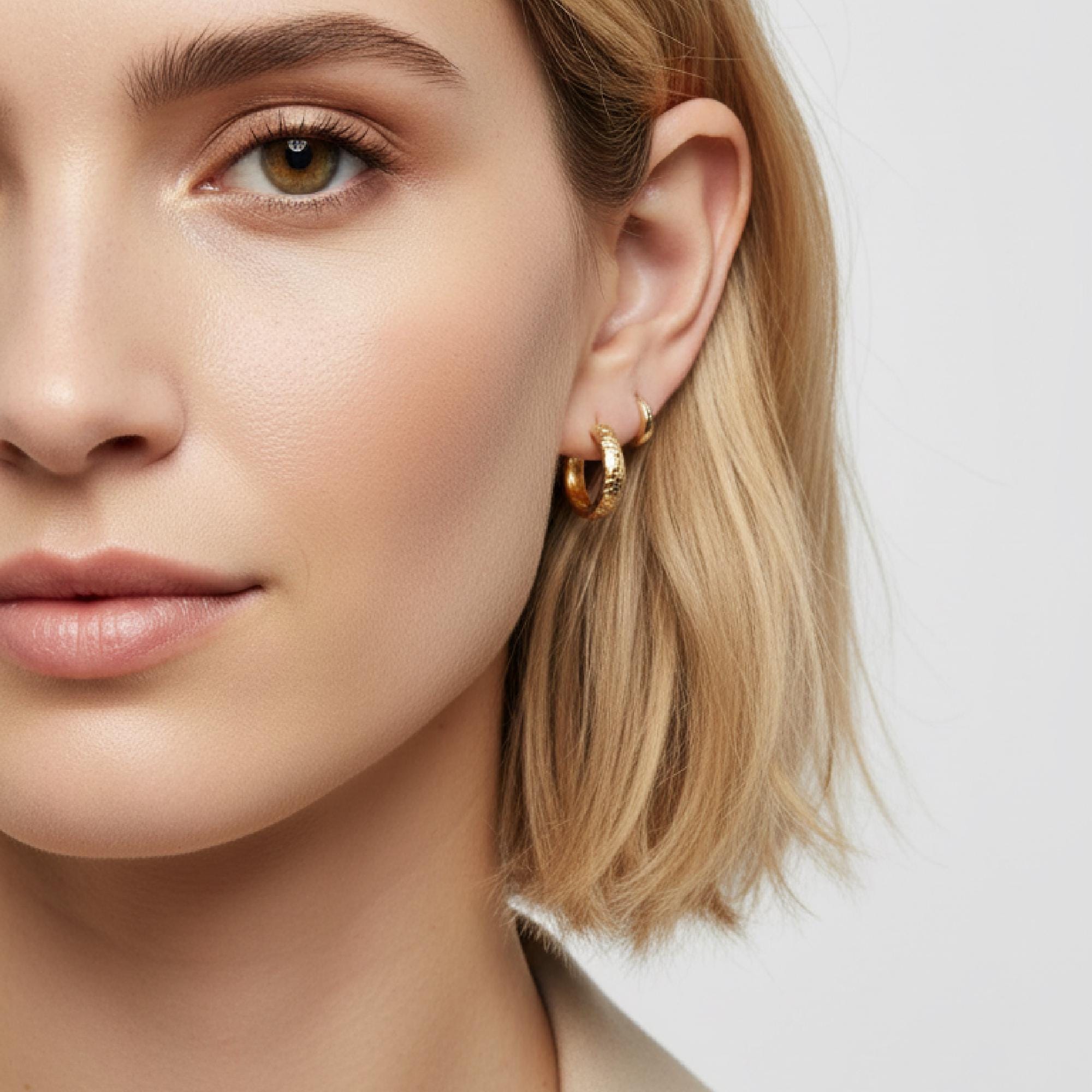 Small Gold Hoops, Gold Filled Hoop Earrings