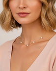 Freshwater Pearl Choker Necklace - Melt'm Jewelry