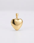 14k Gold Filled Heart Locket Necklace, Memorial Gift - Melt'm Jewelry
