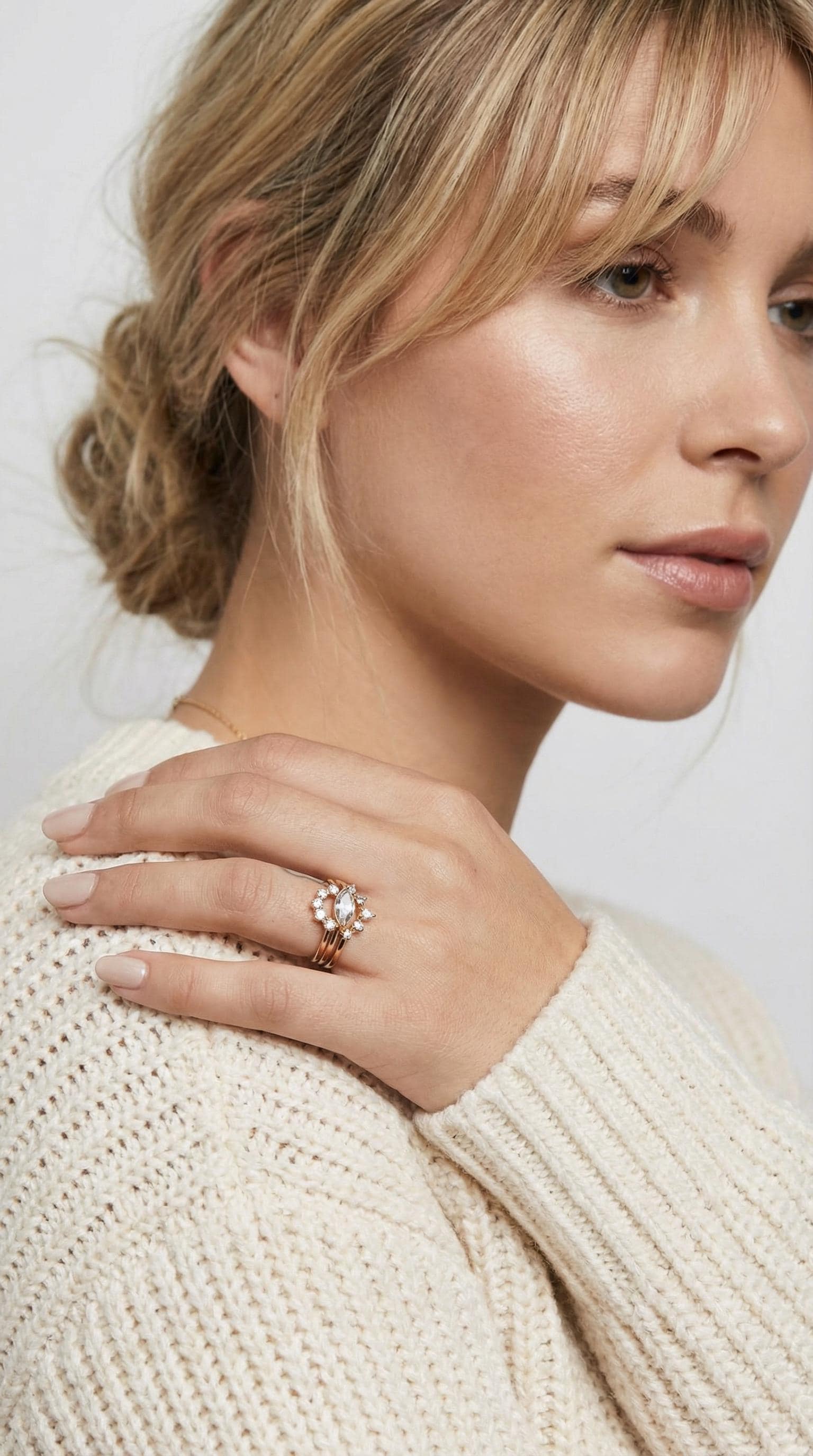Diamond Princess Crown Ring