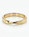 Mobius Ring 14k Gold, His and Hers Matching Band - Melt'm Jewelry