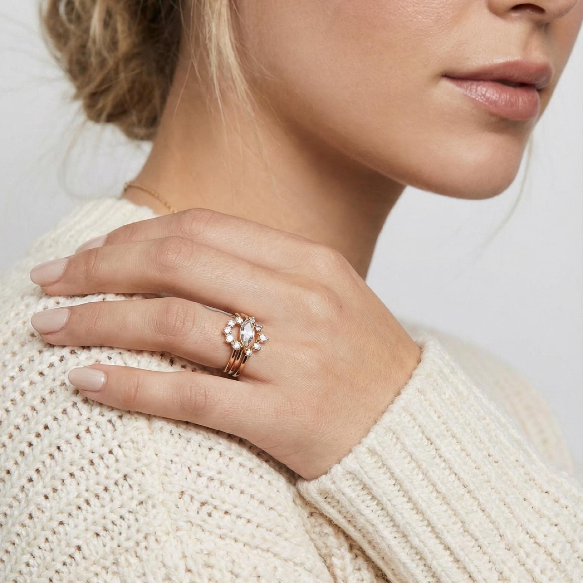 Diamond Princess Crown Ring - Melt'm Jewelry
