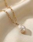 Baroque Natural Pearl Necklace - Melt'm Jewelry