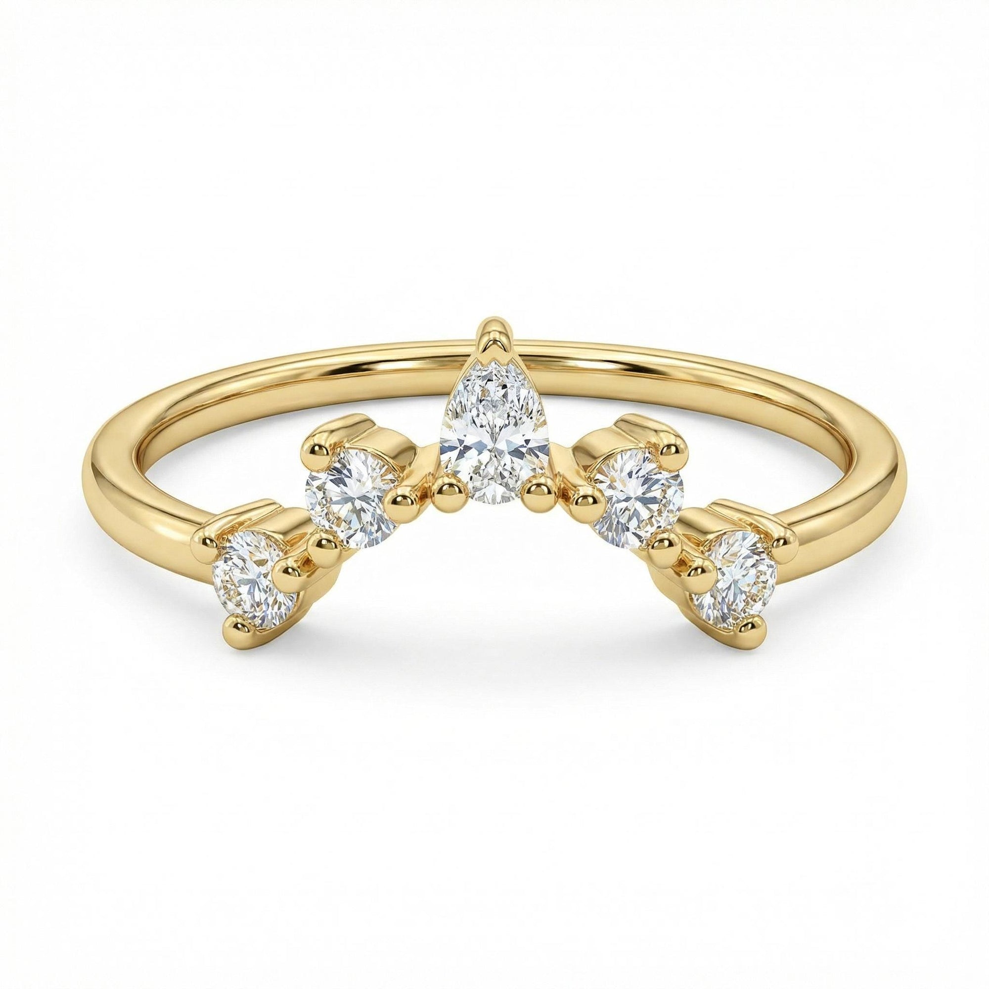 Diamond Princess Crown Ring - Melt'm Jewelry