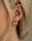 Small Gold Hoops, Gold Filled Hoop Earrings - Melt'm Jewelry