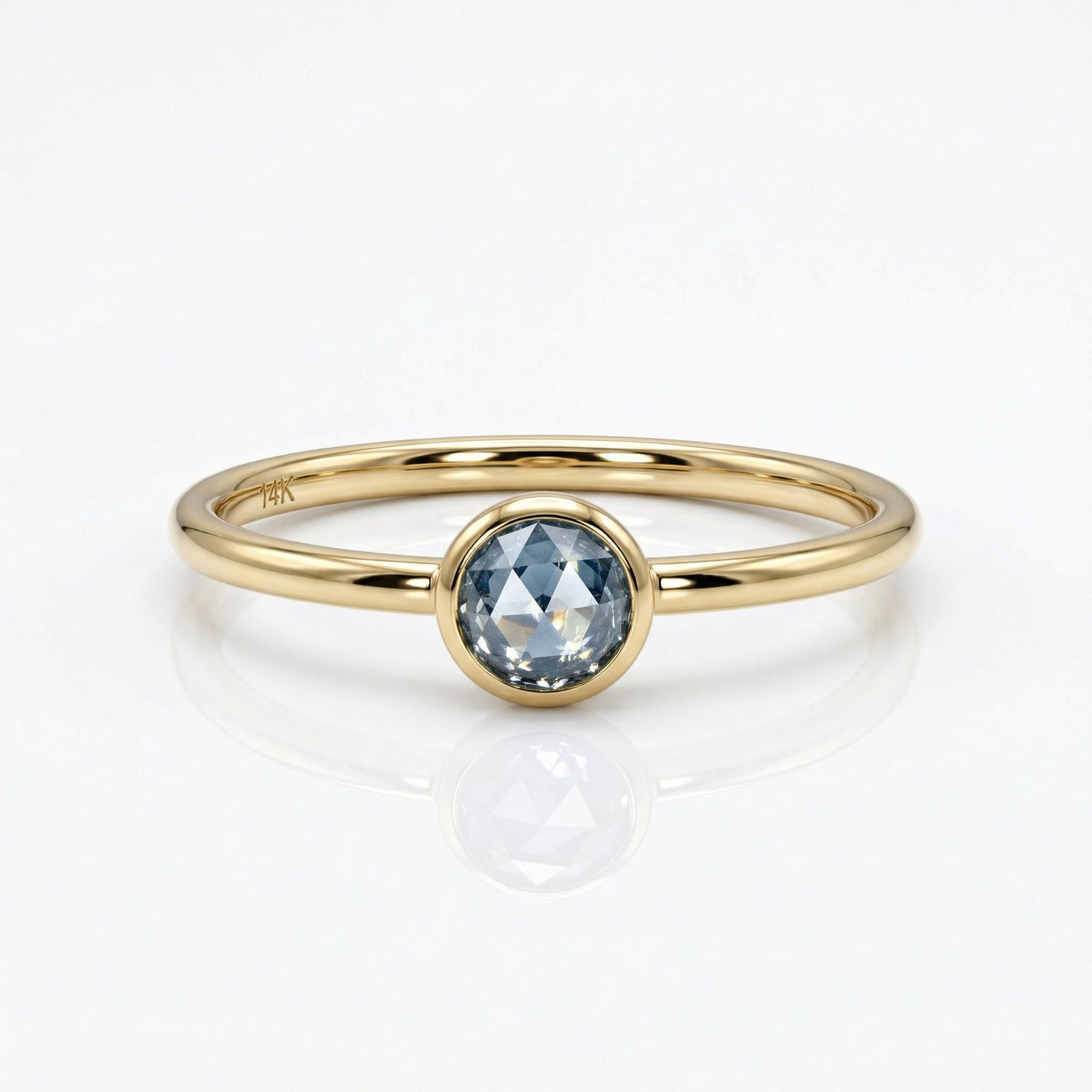 Teal Green Montana Sapphire Ring