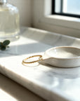 14k Solid Gold Twist Ring