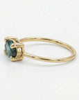 14k Gold East West Alexandrite Ring - Melt'm Jewelry