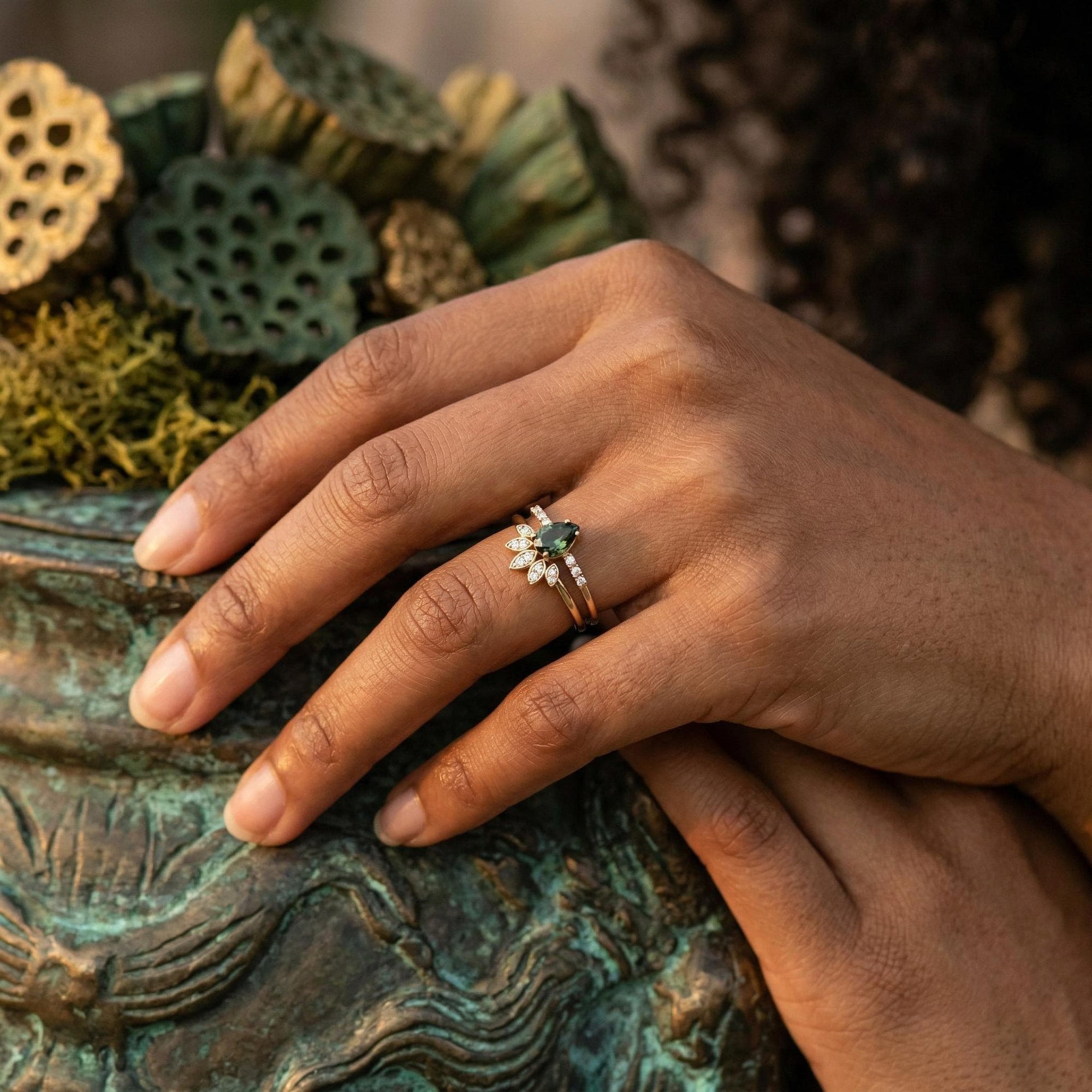 Diamond Curve Band Ring