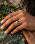 Diamond Curve Band Ring