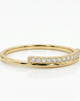 Diamond Wedding Band 14k Gold - Melt'm Jewelry