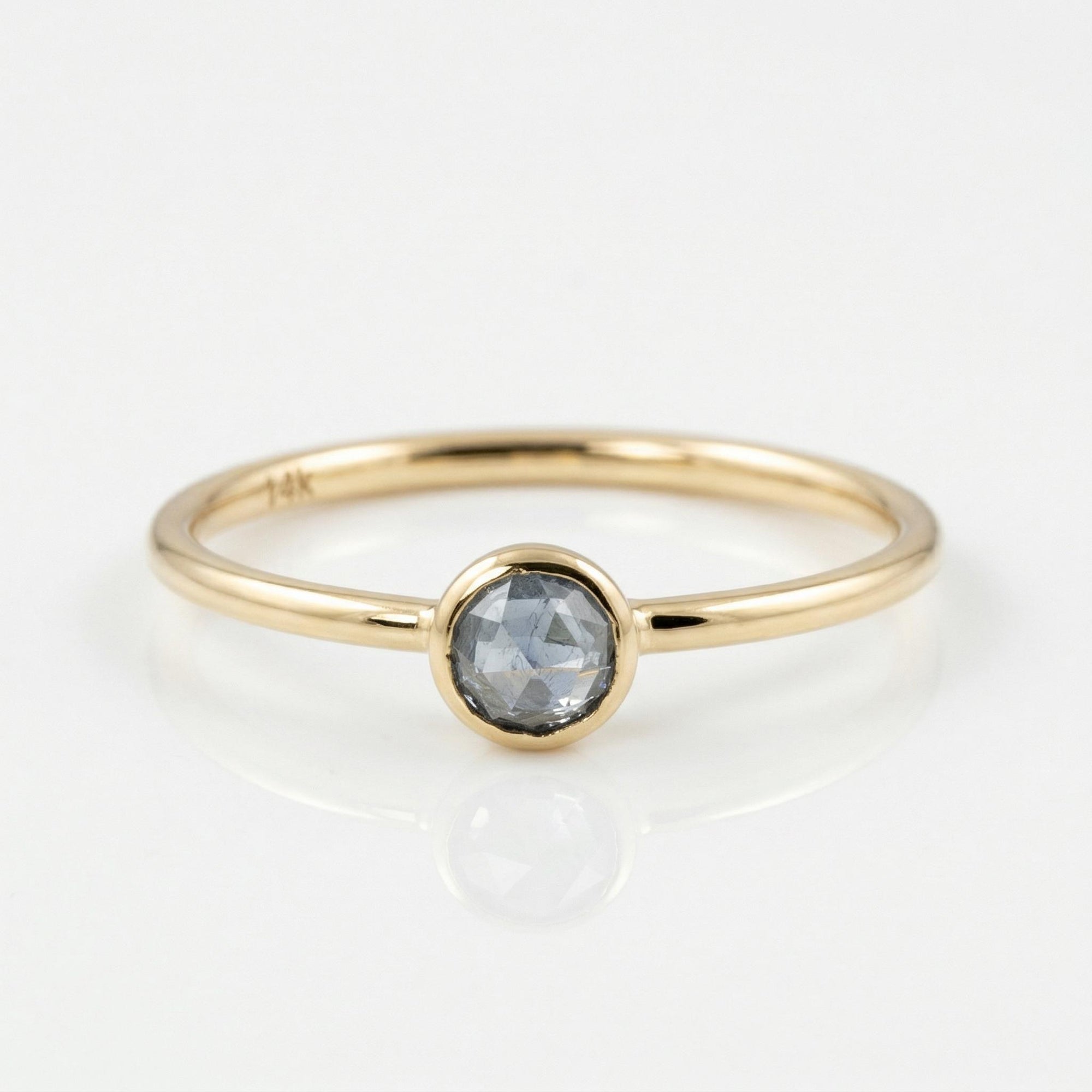 Teal Green Montana Sapphire Ring