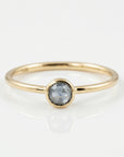 Teal Green Montana Sapphire Ring - Melt'm Jewelry