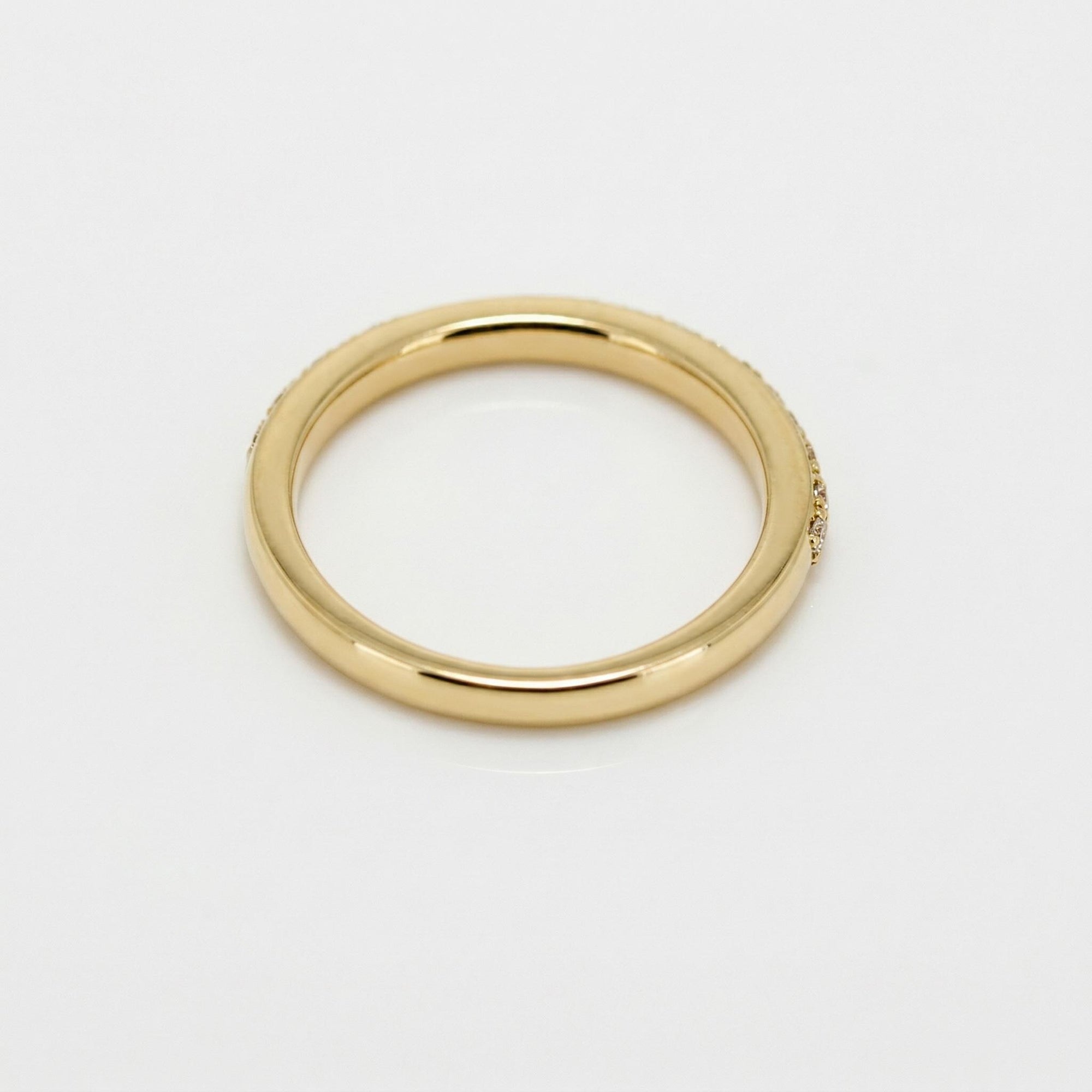 Half Eternity Diamond Wedding Band
