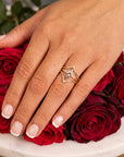 Big V Chevron Diamond Wedding Band in 14k Gold