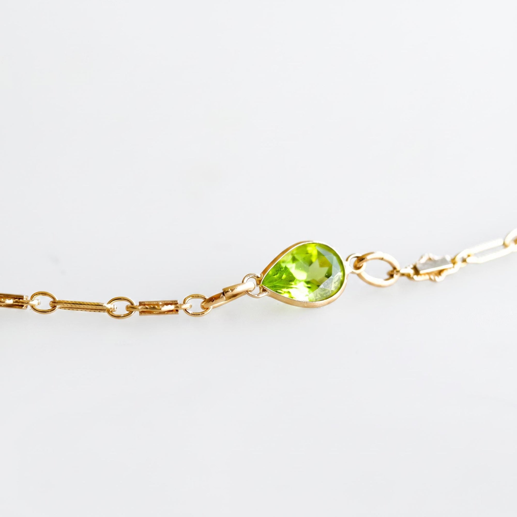 Gold Choker Necklace, Gemstone with Dainty Choker - Melt'm Jewelry