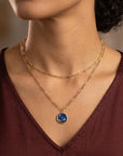 Gold Dainty Figaro Chain Choker Necklace - Melt'm Jewelry