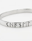 Dad Gift, Men's Cuff Bracelet, Personalized Custom Rune Cuff Bracelet, Father's Day Gift