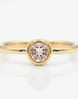 14k Gold Blush Morganite Ring - Melt'm Jewelry