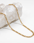 Gold Dainty Figaro Chain Choker Necklace - Melt'm Jewelry