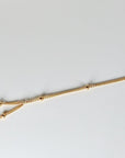 Gold Slave Bracelet, Satellite Hand Chain Bracelet - Melt'm Jewelry