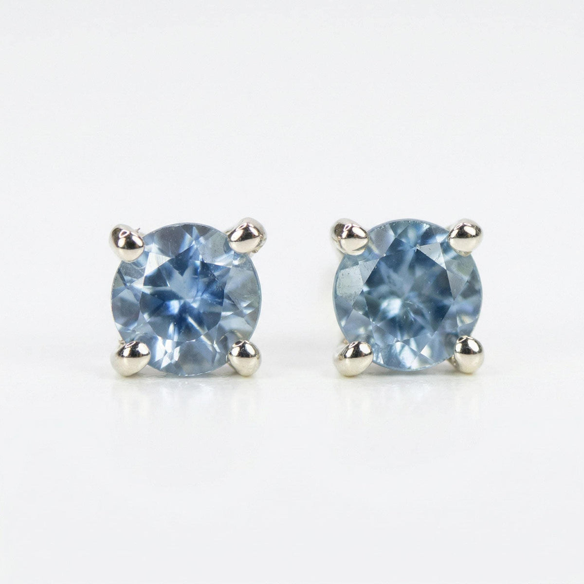 Blue Montana Sapphire Earrings in 14k Gold - Melt'm Jewelry