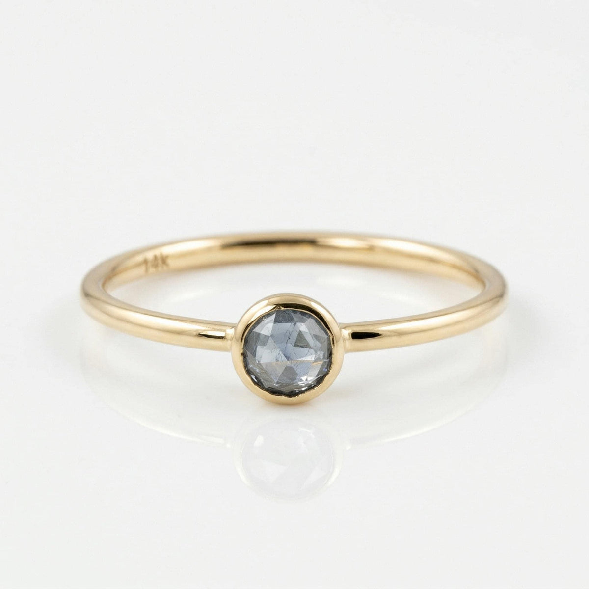 Teal Green Montana Sapphire Ring - Melt'm Jewelry