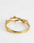 Diamond Twig Wedding Ring 14k Solid - Melt'm Jewelry