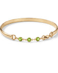 Three Birthstone Bracelet 14k Gold Filled - Melt'm Jewelry