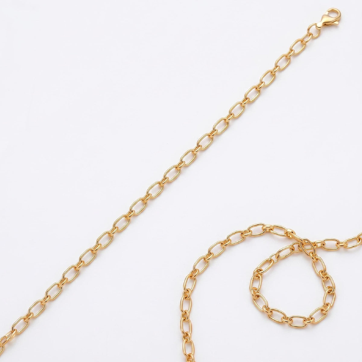 Gold Thick Chain Bracelet, Gold Layering Bracelet - Melt'm Jewelry