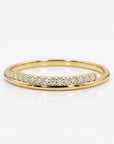 Diamond Wedding Band 14k Gold - Melt'm Jewelry