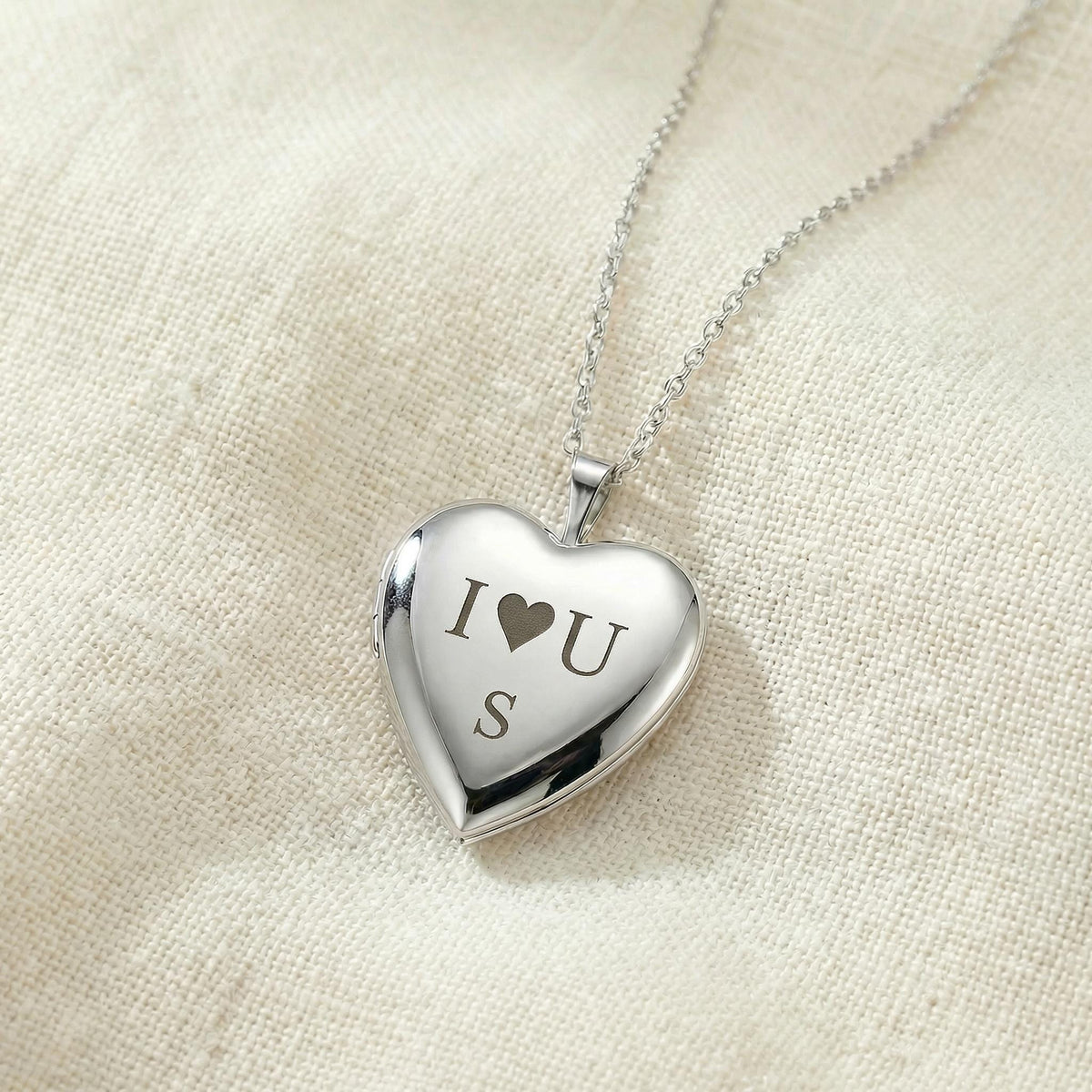 Heart Photo Locket Necklace Sterling Silver, Memorial Jewelry, Pet Memory Locket - Melt'm Jewelry