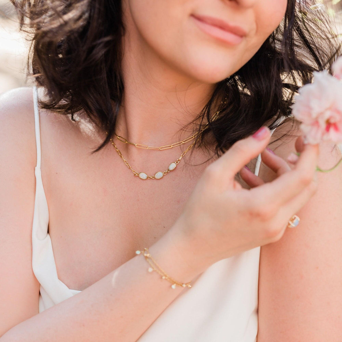 Gold Filled Paperclip Link Chain Necklace - Melt'm Jewelry