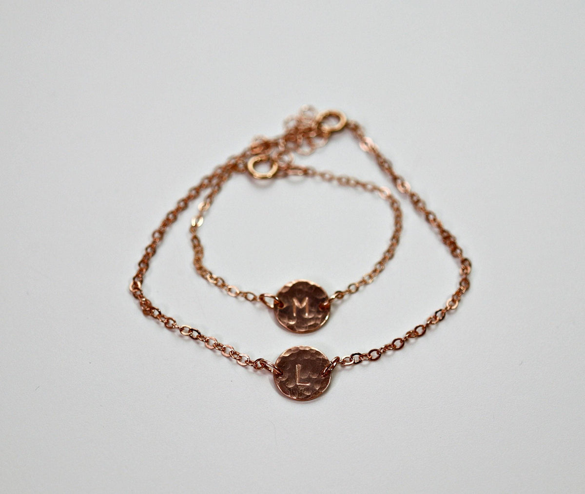 14k Gold Filled Personalized Initial Bracelet for Baby and Kids - Melt'm Jewelry