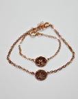 14k Gold Filled Personalized Initial Bracelet for Baby and Kids - Melt'm Jewelry