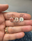 Initial Necklace Gold Filled or Sterling Silver, Personalized Jewelry - Melt'm Jewelry