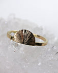 Sunrise Ring in 14K Solid Gold - Melt'm Jewelry