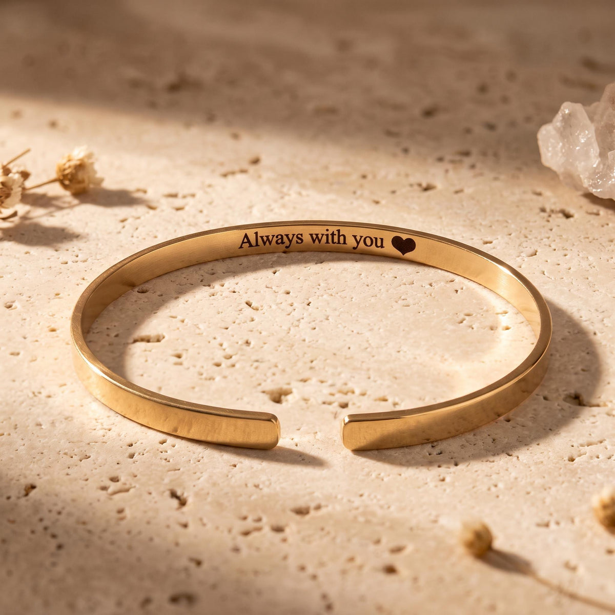 Custom Handwriting Cuff, 4mm Gold Filled Bracelet - Melt'm Jewelry