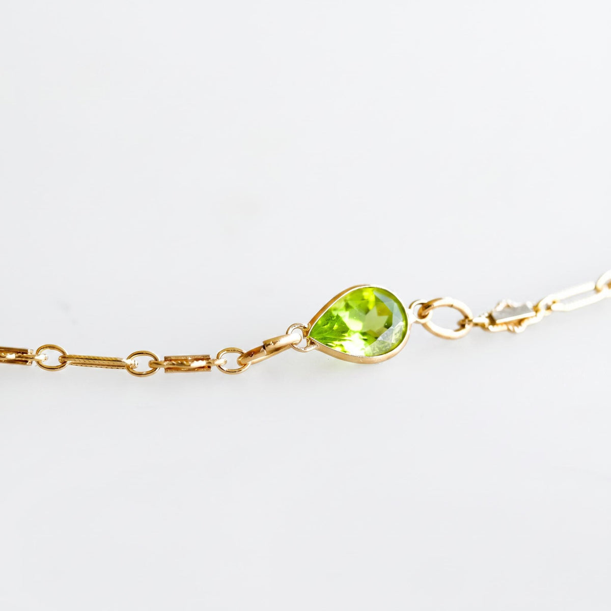 Gold Choker Necklace, Gemstone with Dainty Choker - Melt'm Jewelry