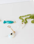 Peridot Rondelle Necklace on Silk, 23" Hand Knotted Strand with Gold Filled Lobster Clasp, August Birthstone - Melt'm Jewelry