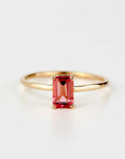 14k Gold Pink Tourmaline Ring - Melt'm Jewelry